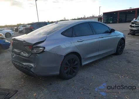2015 Chrysler 200 S из США, поврежденный, VIN 1C3CCCBB1FN573283